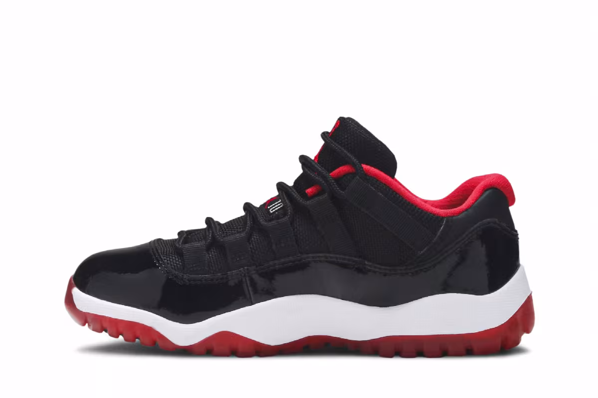 Air Jordan 11 Low BP Bred 2015, view 4