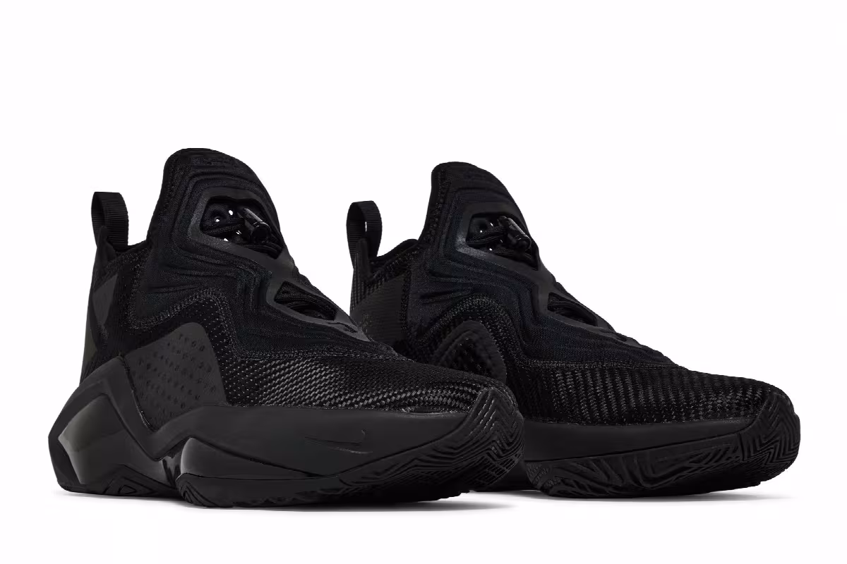 Nike LeBron Soldier 14 Black, view 9