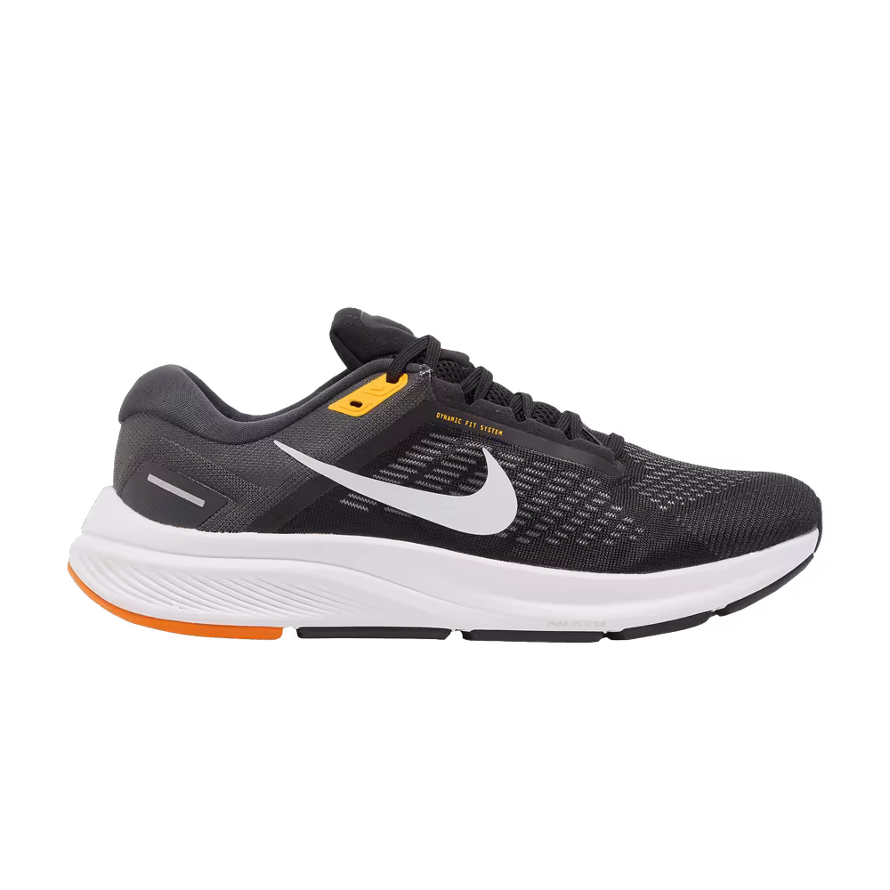 Nike Air Zoom Structure 24 Black Kumquat Pure Platinum