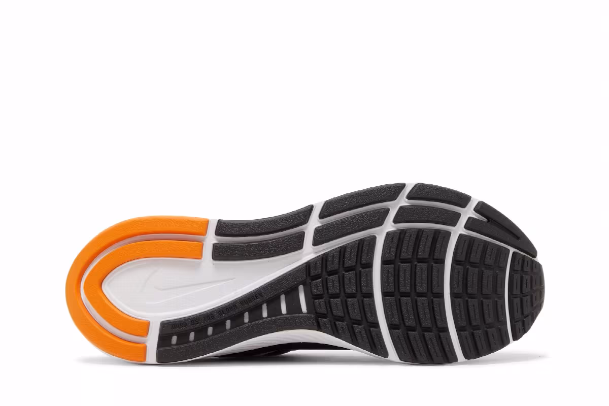 Nike Air Zoom Structure 24 Black Kumquat Pure Platinum, view 5