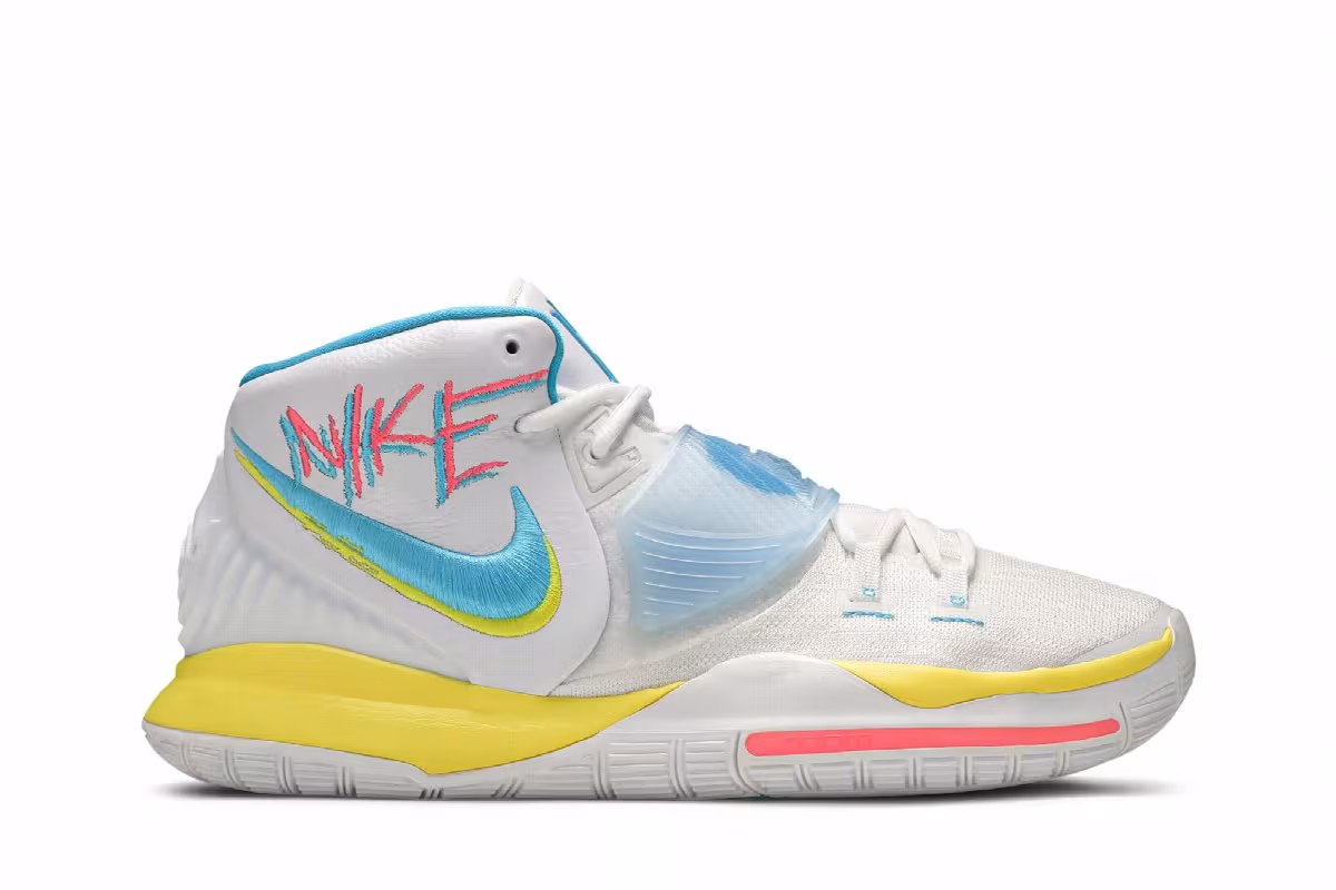 Nike Kyrie 6 EP Neon Graffiti, view 2