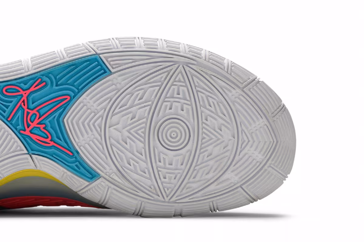Nike Kyrie 6 EP Neon Graffiti, view 6