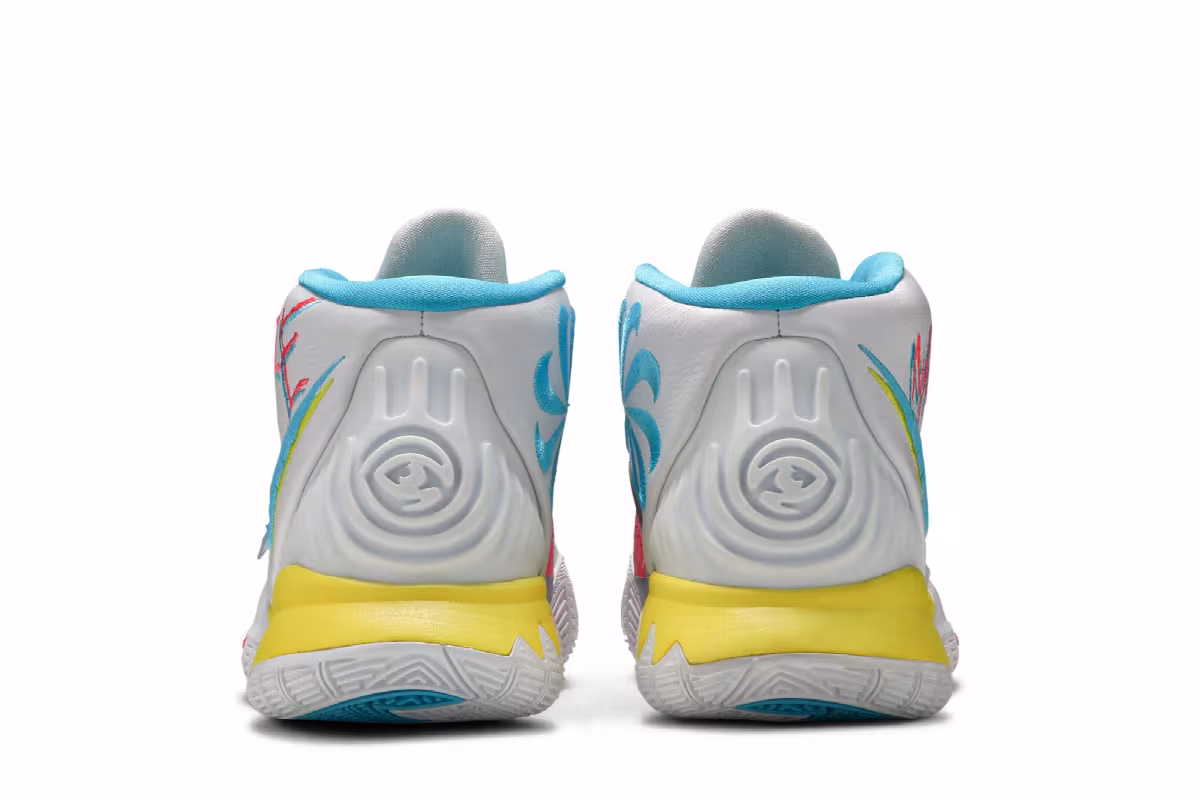 Nike Kyrie 6 EP Neon Graffiti, view 7