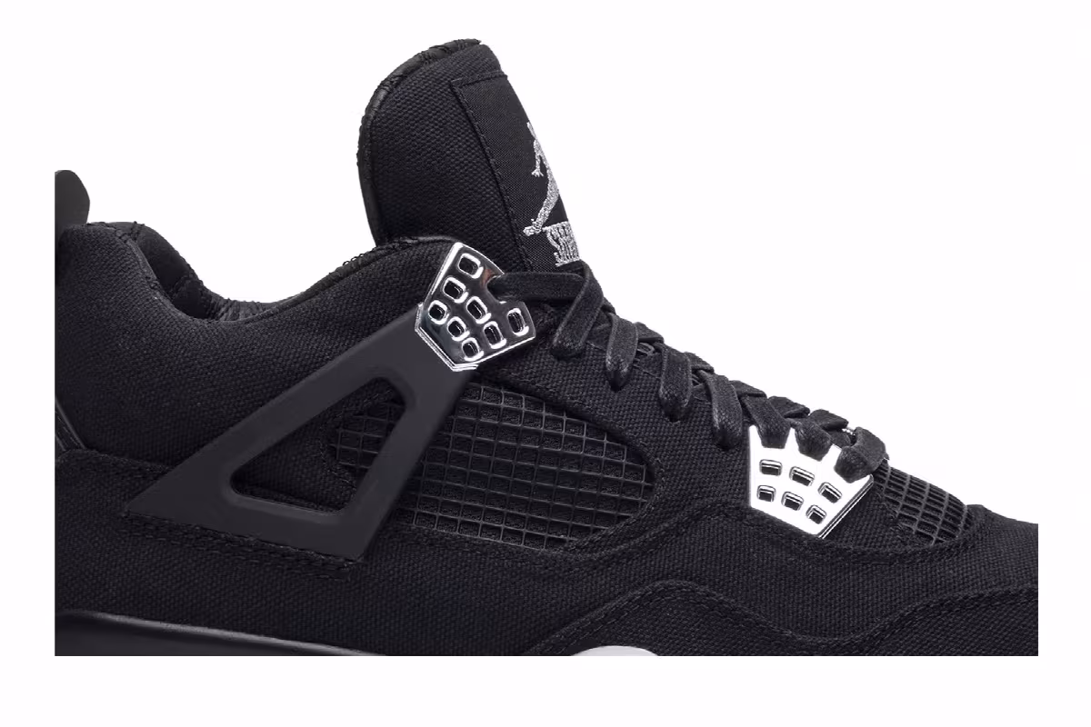 Eminem x Carhartt x Air Jordan 4 Black Chrome, view 3