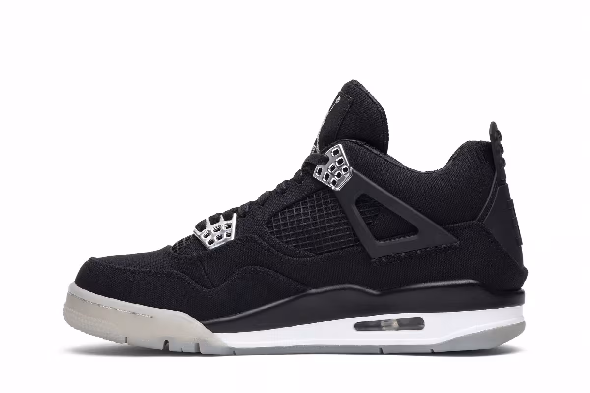 Eminem x Carhartt x Air Jordan 4 Black Chrome, view 4