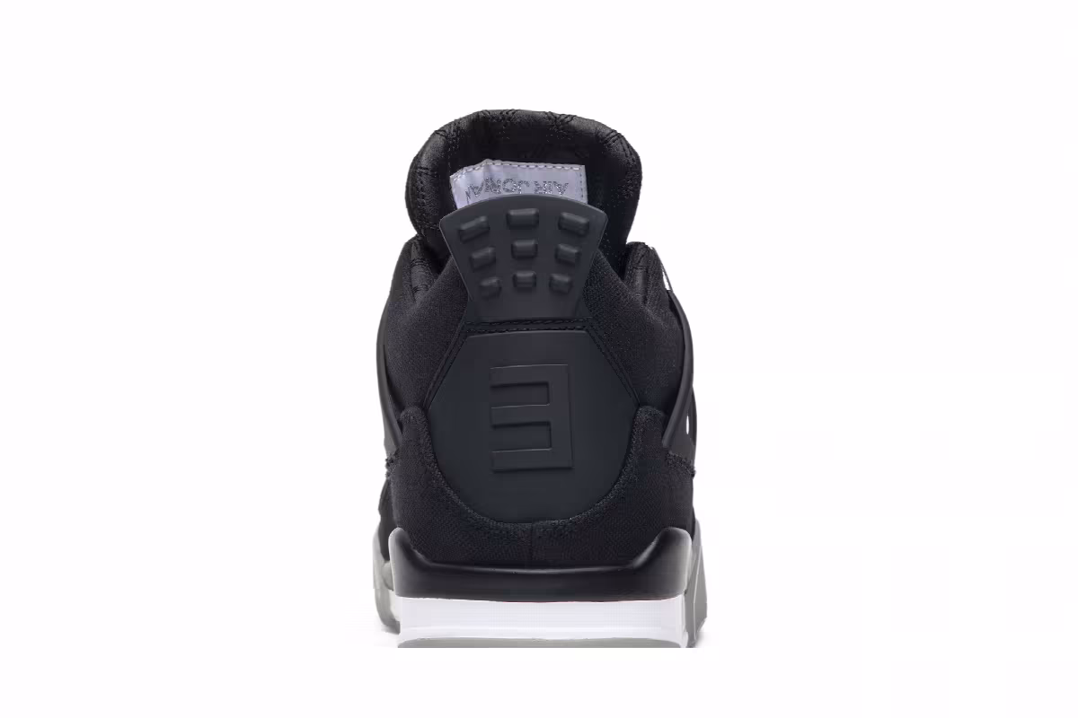 Eminem x Carhartt x Air Jordan 4 Black Chrome, view 8