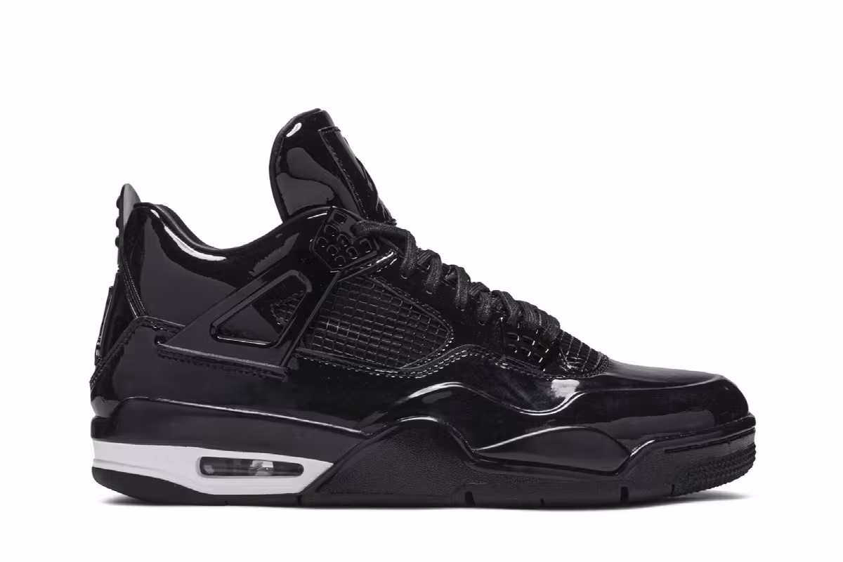 Air Jordan 4 11Lab4 - Black, view 2