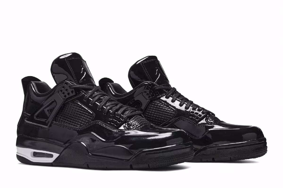 Air Jordan 4 11Lab4 - Black, view 9