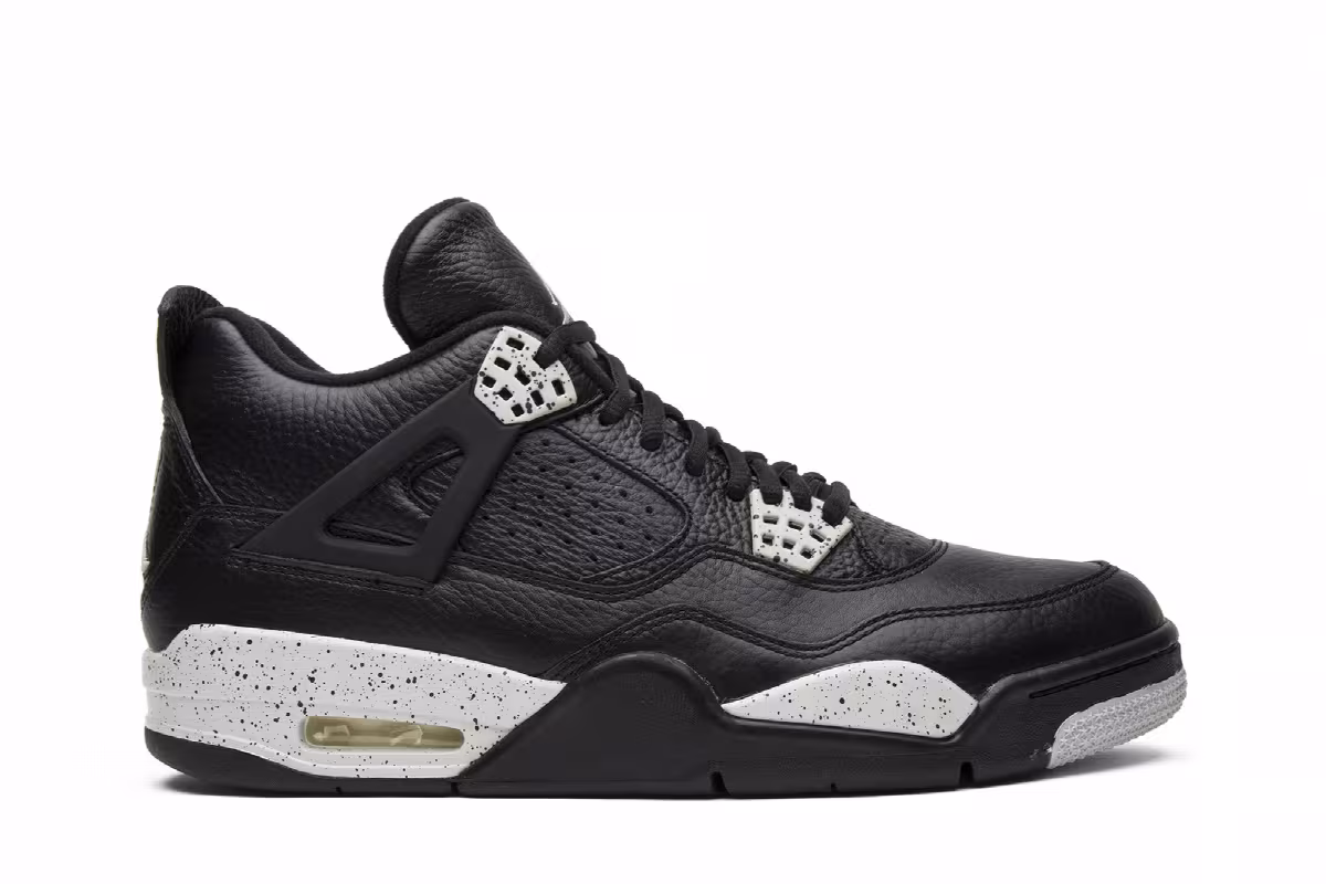 Air Jordan 4 LS Oreo 2015, view 2