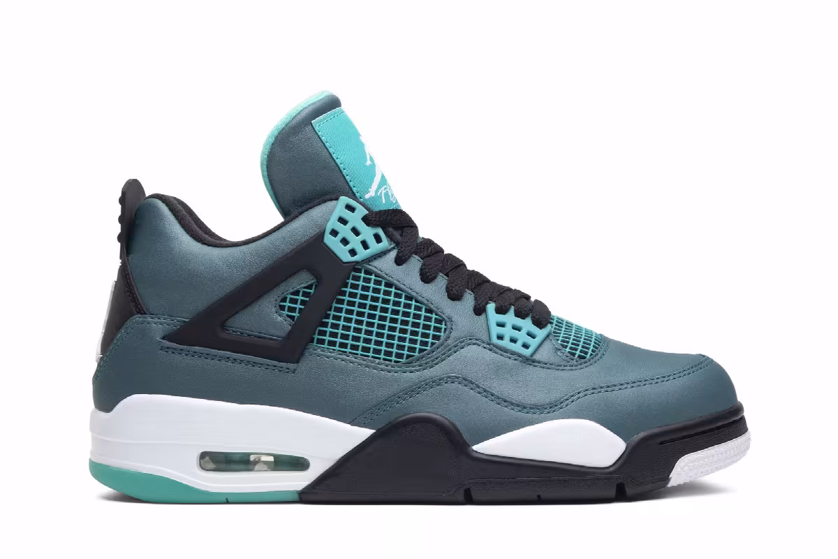 Air Jordan 4 Teal, view 2