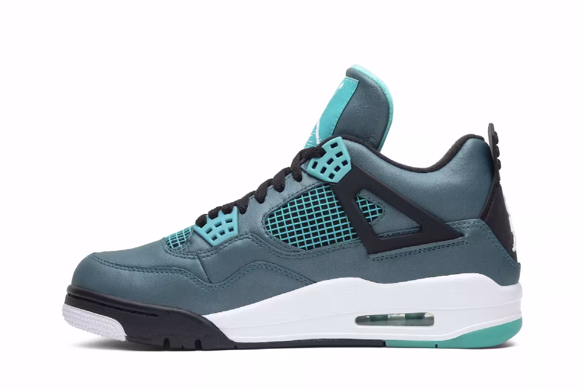 Air Jordan 4 Teal, view 4