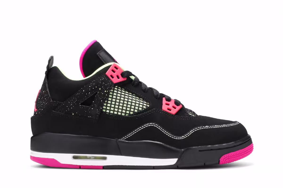 Air Jordan 4 GS Fuchsia, view 2