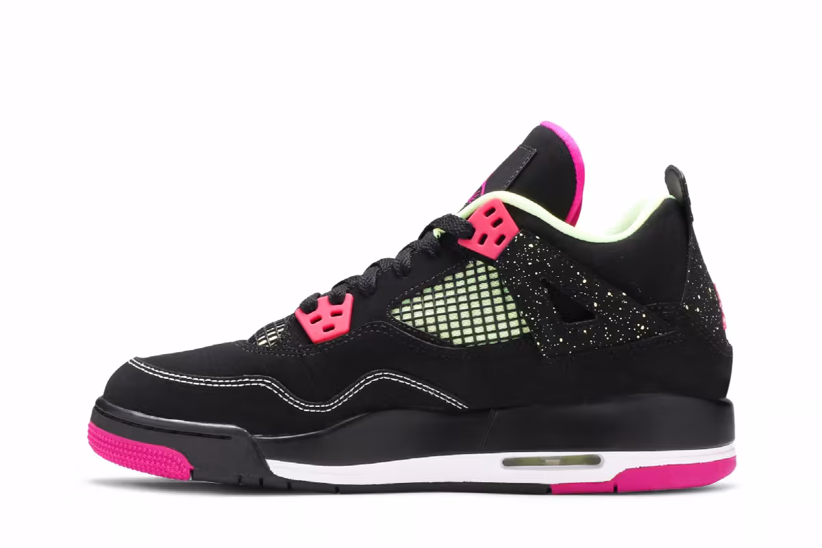 Air Jordan 4 GS Fuchsia, view 4