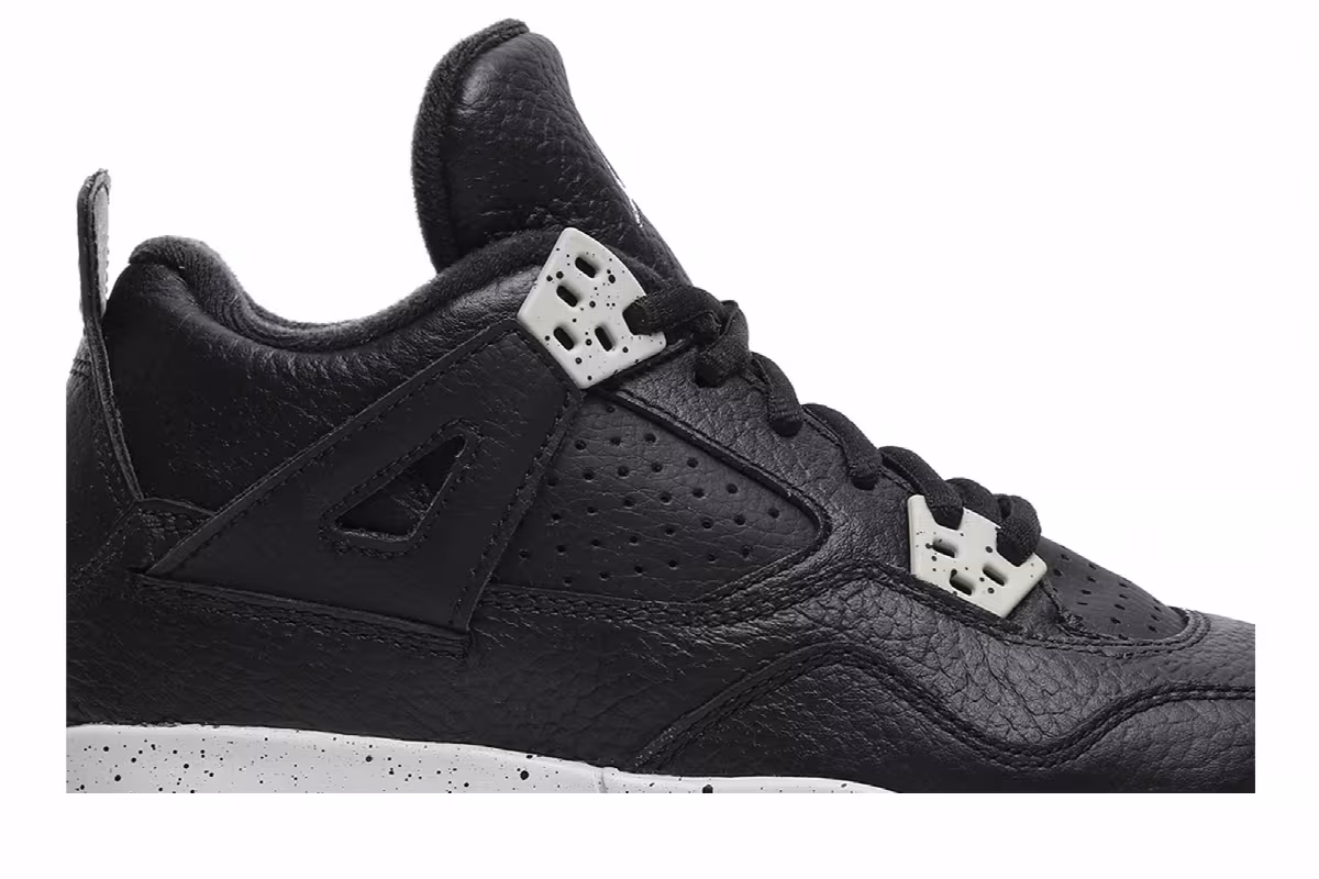 Air Jordan 4 LS GS Oreo 2015, view 3