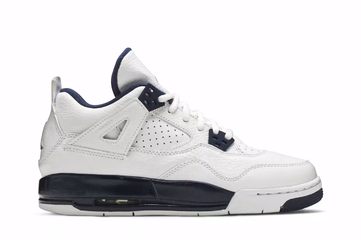 Air Jordan 4 LS GS Columbia, view 2