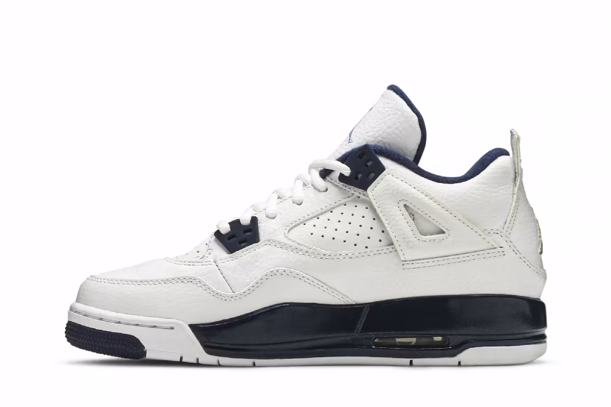 Air Jordan 4 LS GS Columbia, view 4