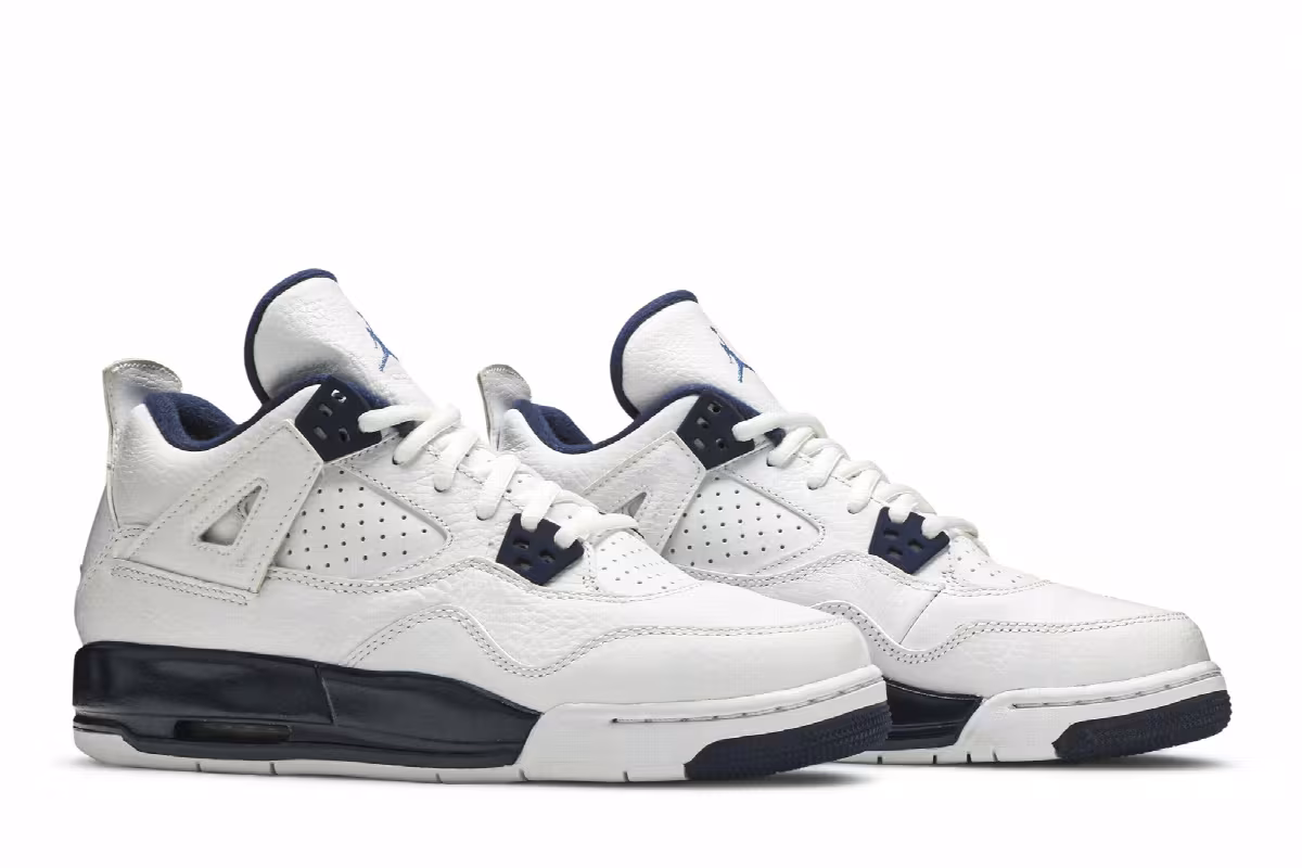 Air Jordan 4 LS GS Columbia, view 9