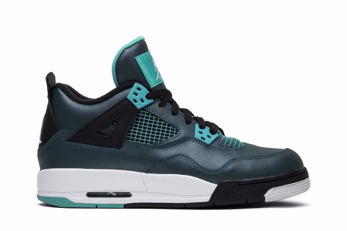 Air Jordan 4 BG Teal, view 2