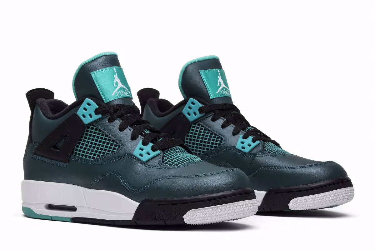 Air Jordan 4 BG Teal, view 9