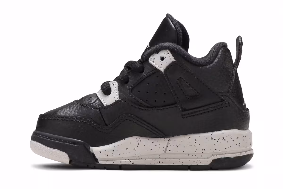 Air Jordan 4 LS PS Oreo 2015, view 4