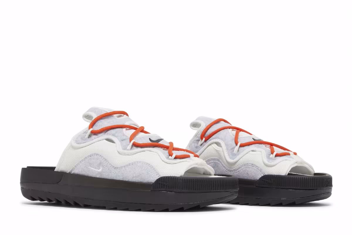 Nike Offline 2.0 Mule Summit White Team Orange, view 9