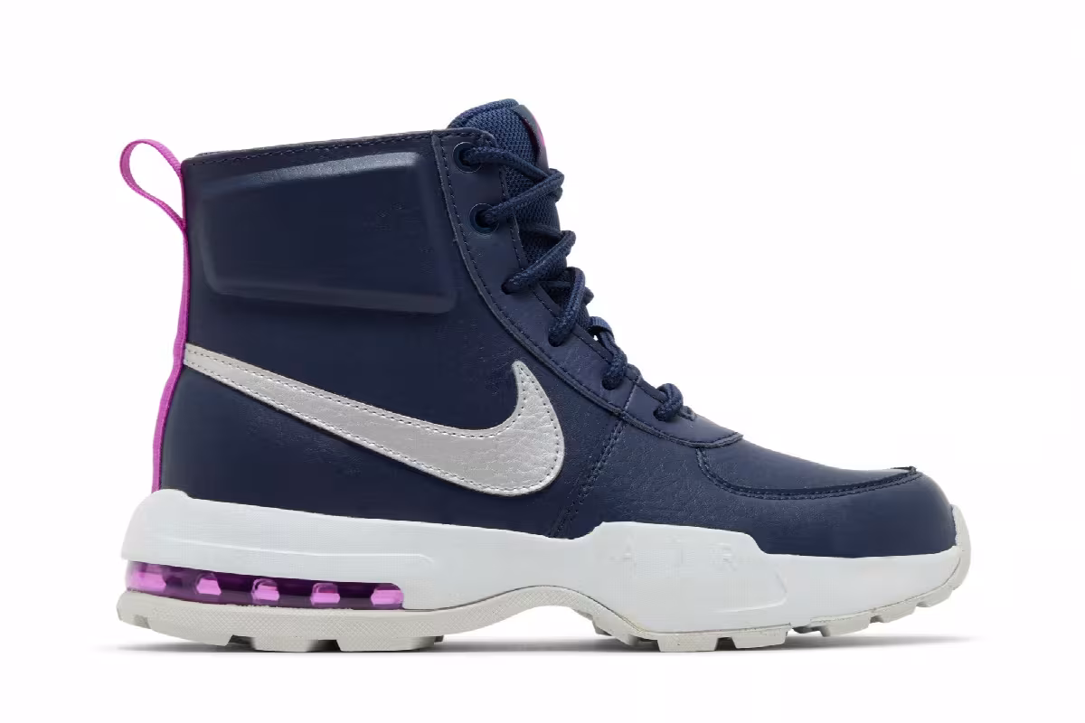 Nike Air Max Goaterra 2.0 GS Midnight Navy Vivid Purple, view 2