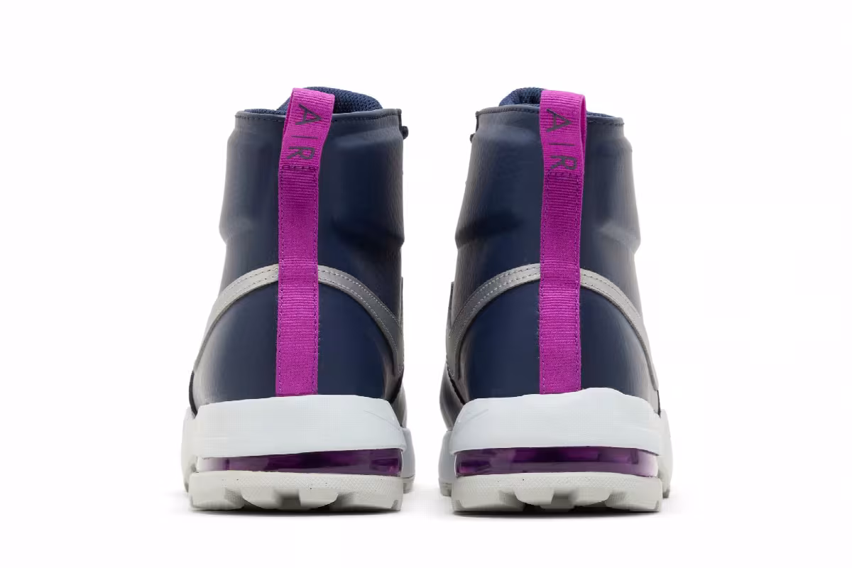 Nike Air Max Goaterra 2.0 GS Midnight Navy Vivid Purple, view 7