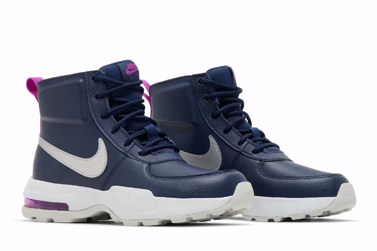 Nike Air Max Goaterra 2.0 GS Midnight Navy Vivid Purple, view 9