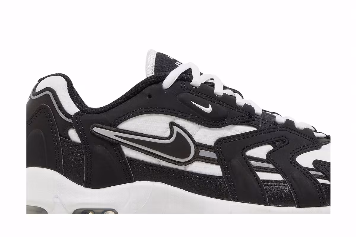 Nike Air Max 96 2 White Black, view 3