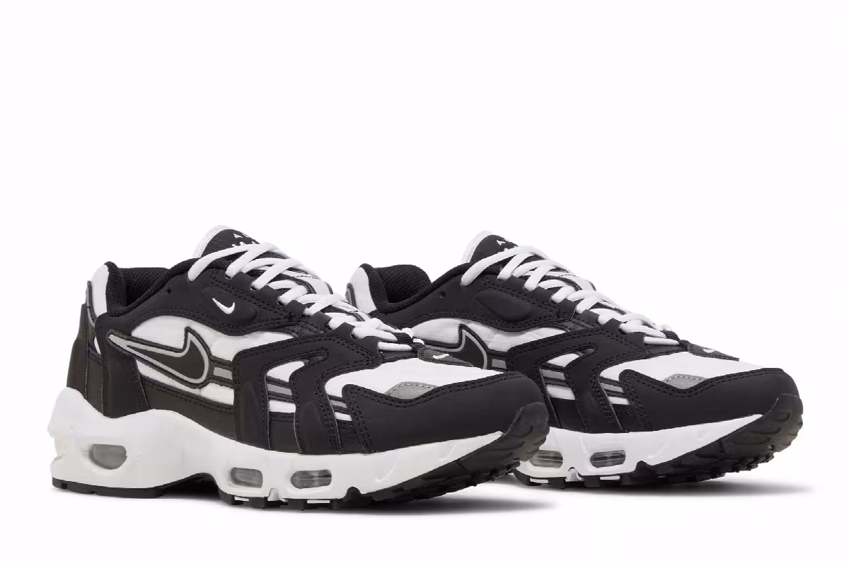 Nike Air Max 96 2 White Black, view 9