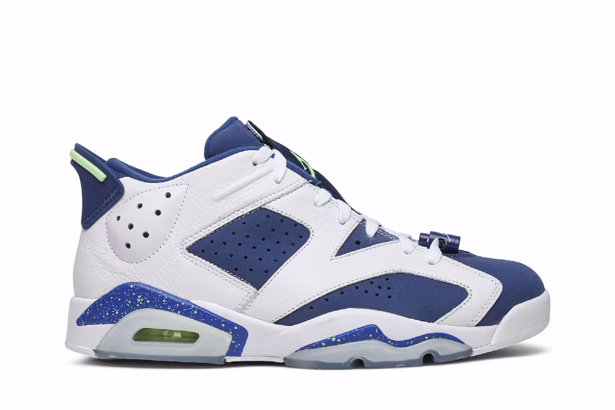 Air Jordan 6 Low Ghost Green, view 2