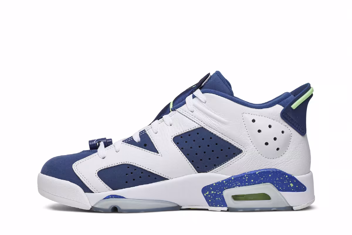 Air Jordan 6 Low Ghost Green, view 4
