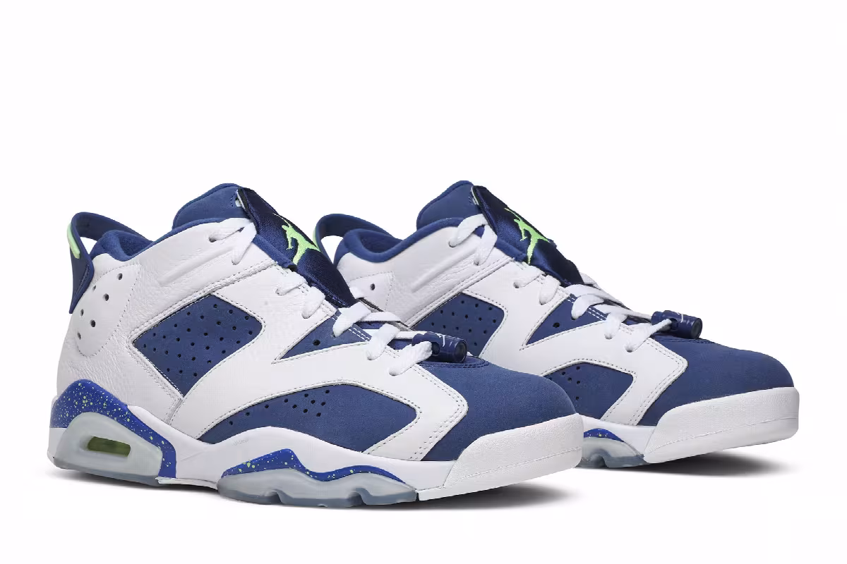 Air Jordan 6 Low Ghost Green, view 9