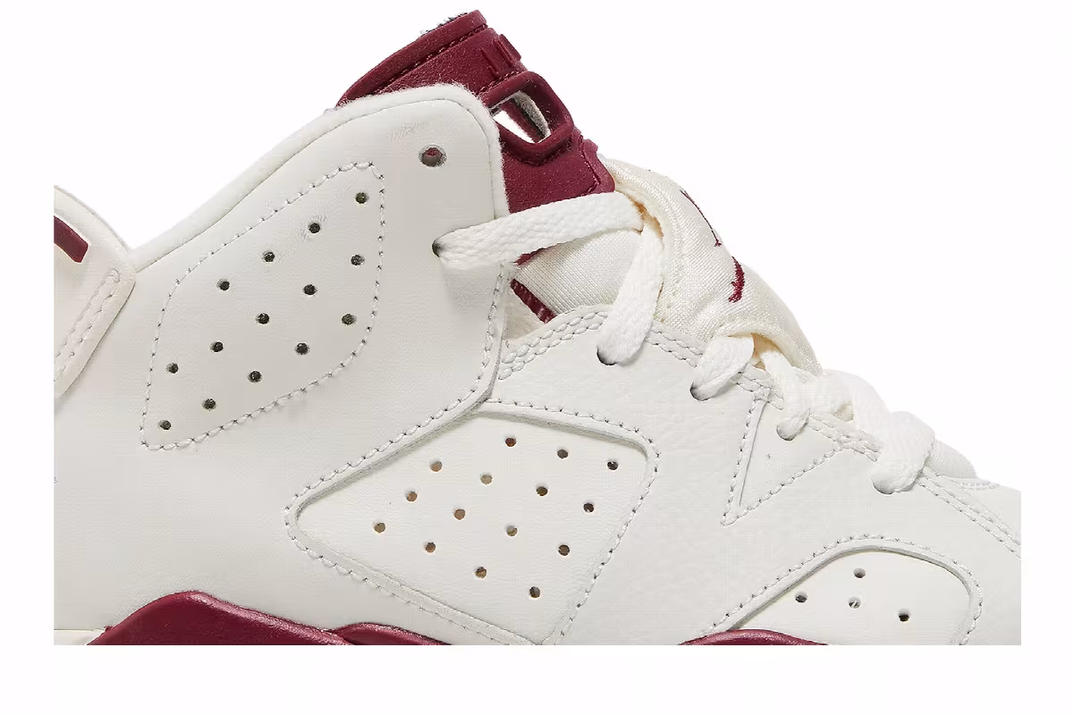 Air Jordan 6 PS Maroon, view 3