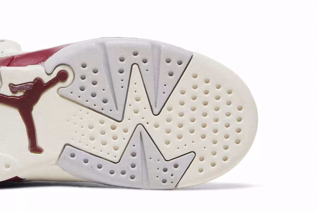 Air Jordan 6 PS Maroon, view 6