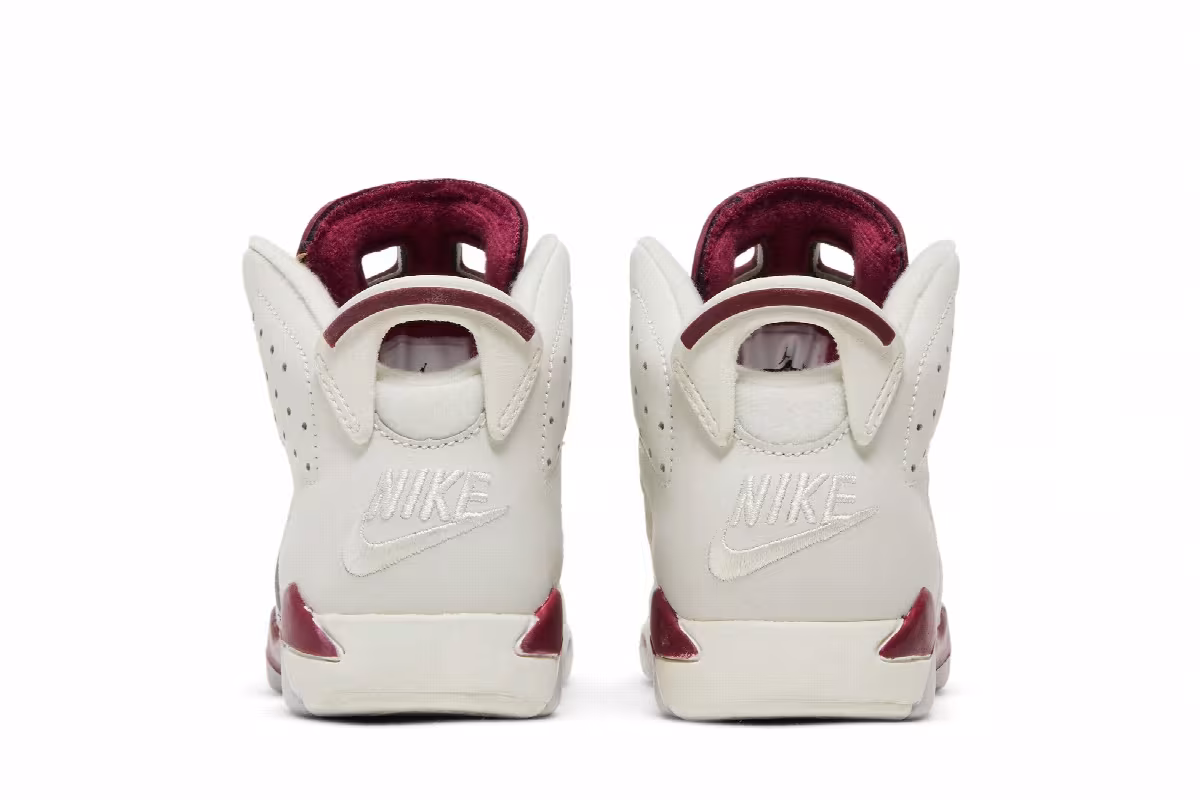 Air Jordan 6 PS Maroon, view 7