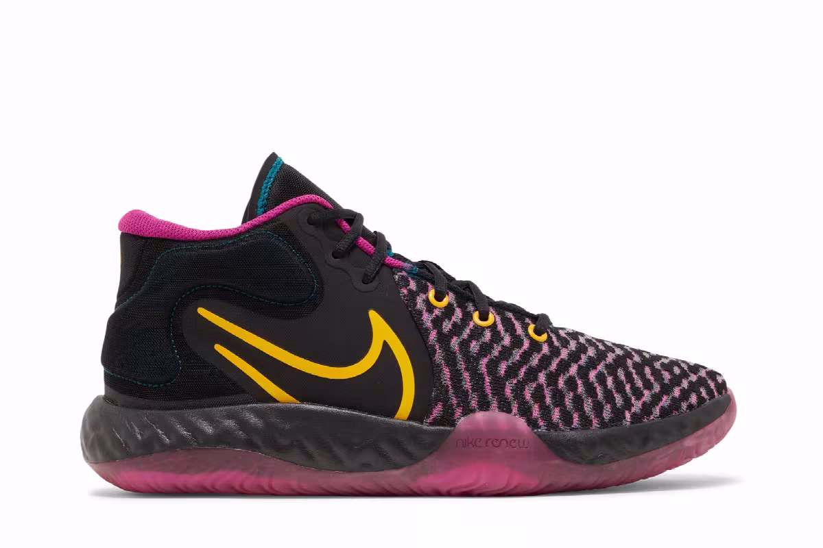 Nike KD Trey 5 VIII Black Cactus Flower, view 2