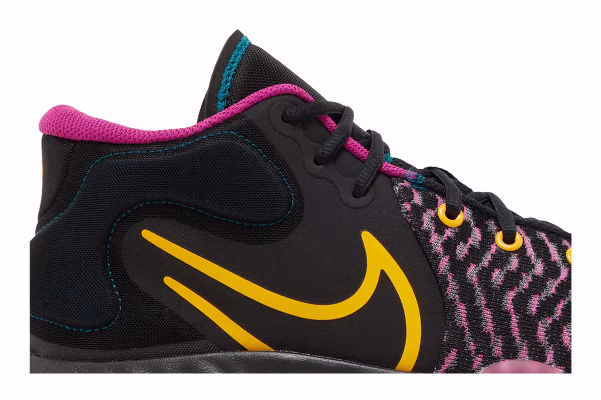 Nike KD Trey 5 VIII Black Cactus Flower, view 3