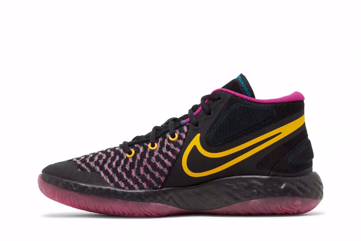Nike KD Trey 5 VIII Black Cactus Flower, view 4