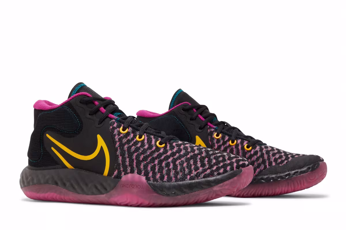 Nike KD Trey 5 VIII Black Cactus Flower, view 9