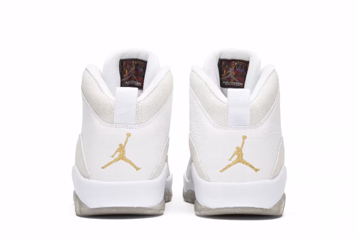 OVO x Air Jordan 10 White, view 7