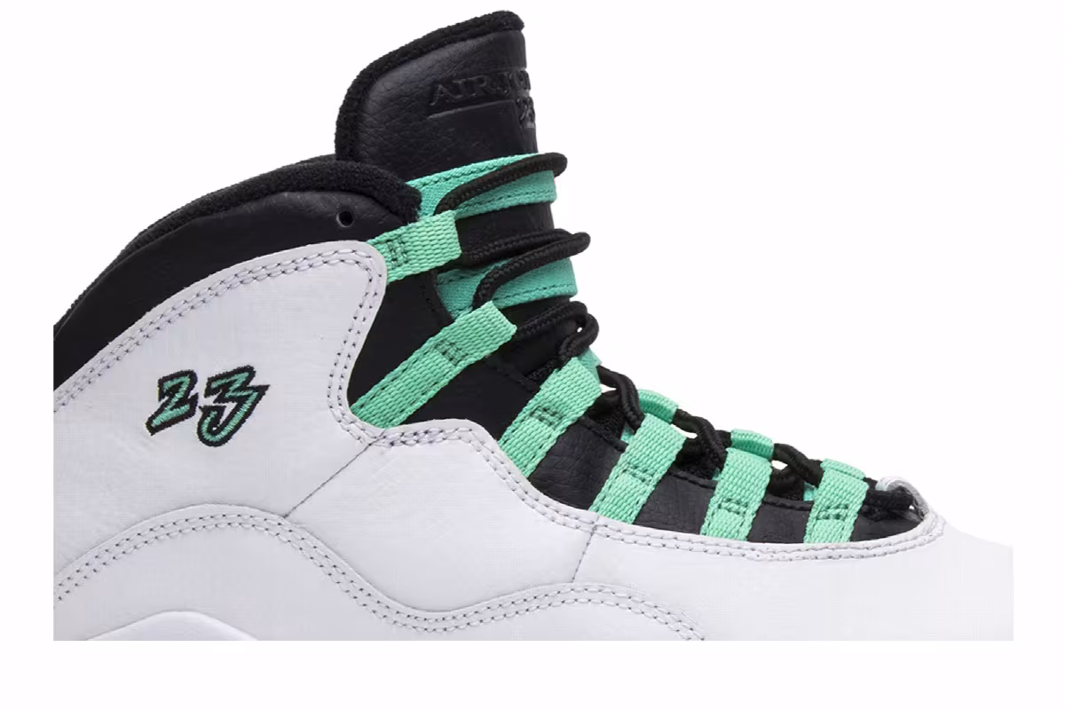 Air Jordan 10 GG Verde, view 3