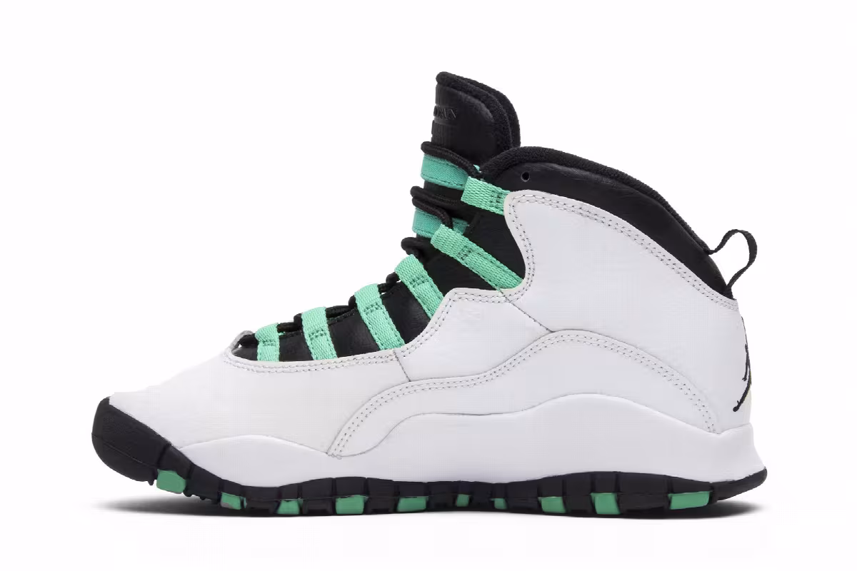 Air Jordan 10 GG Verde, view 4