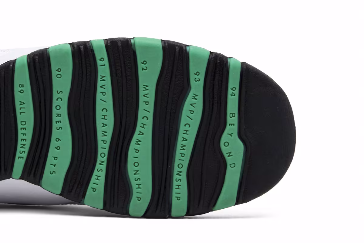 Air Jordan 10 GG Verde, view 6