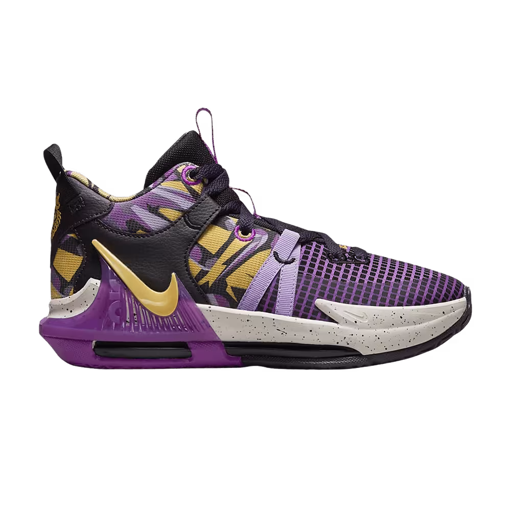 Nike LeBron Witness 7 SE GS Lakers Graffiti