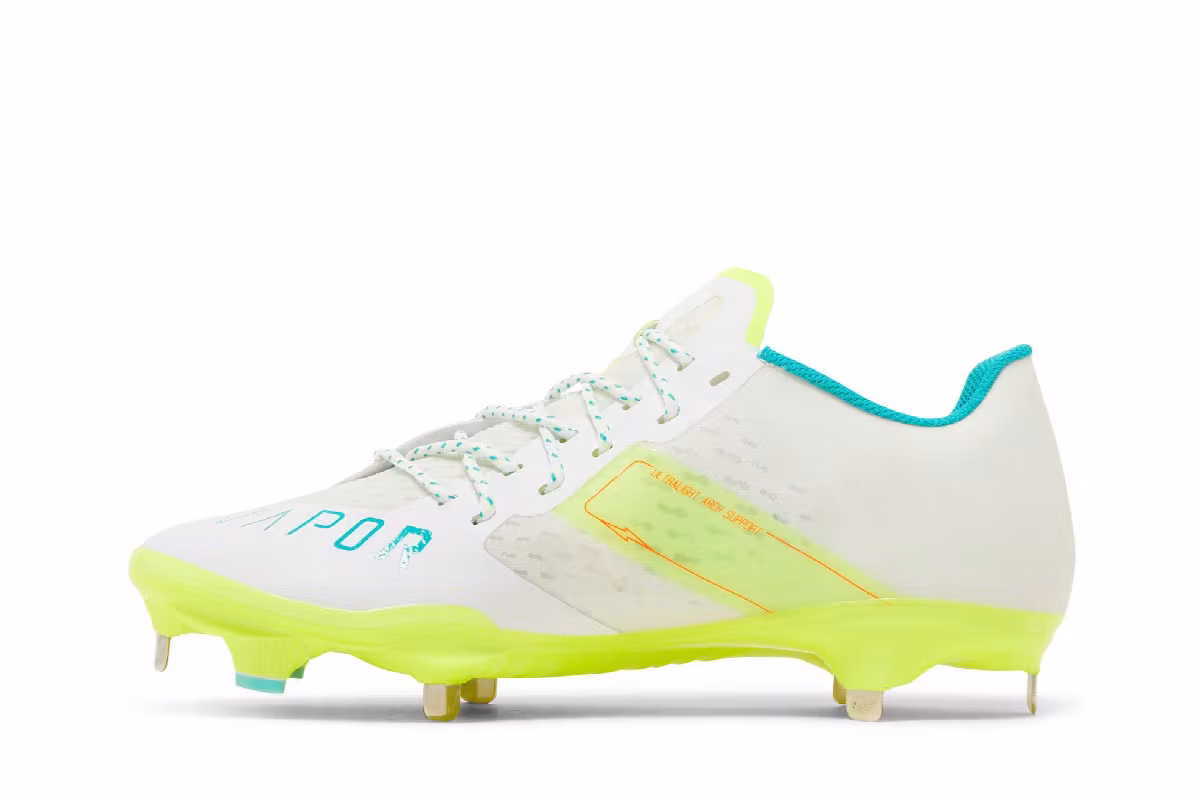 Nike React Vapor Ultrafly Elite 4 White Aurora Green, view 4