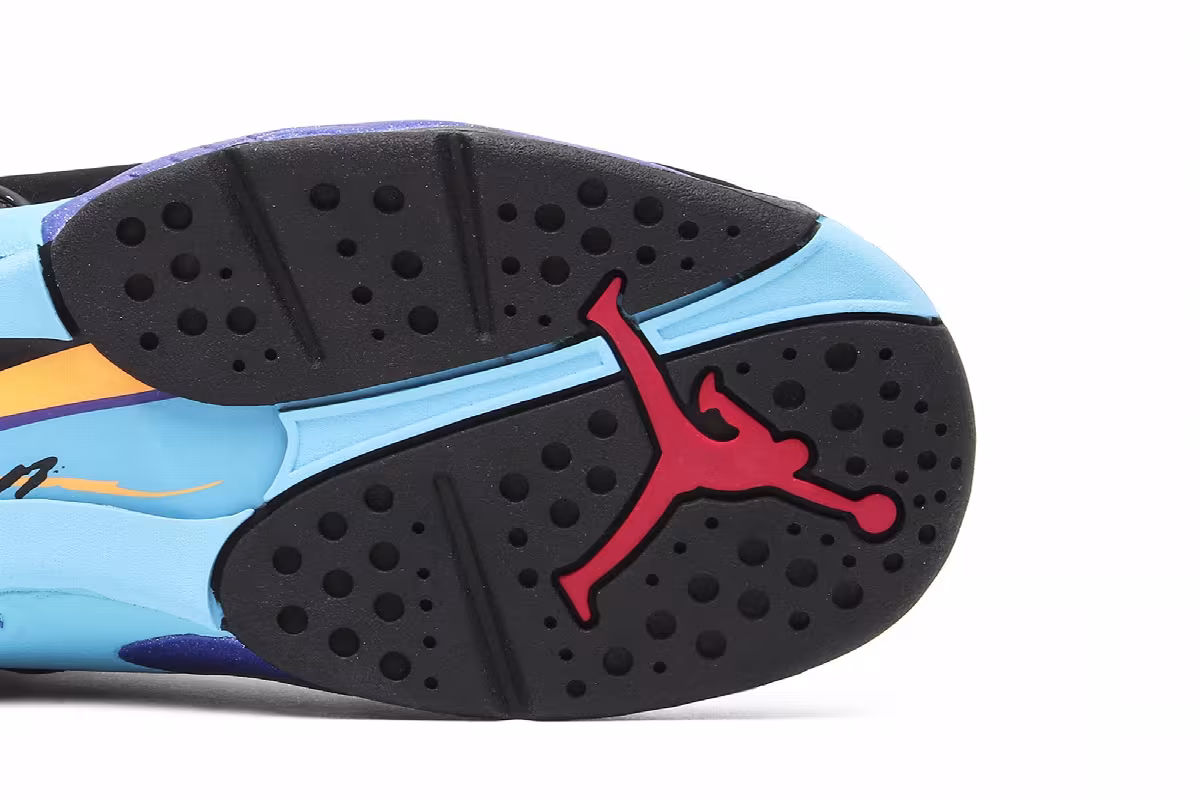 Air Jordan 8 BG Aqua 2015, view 6