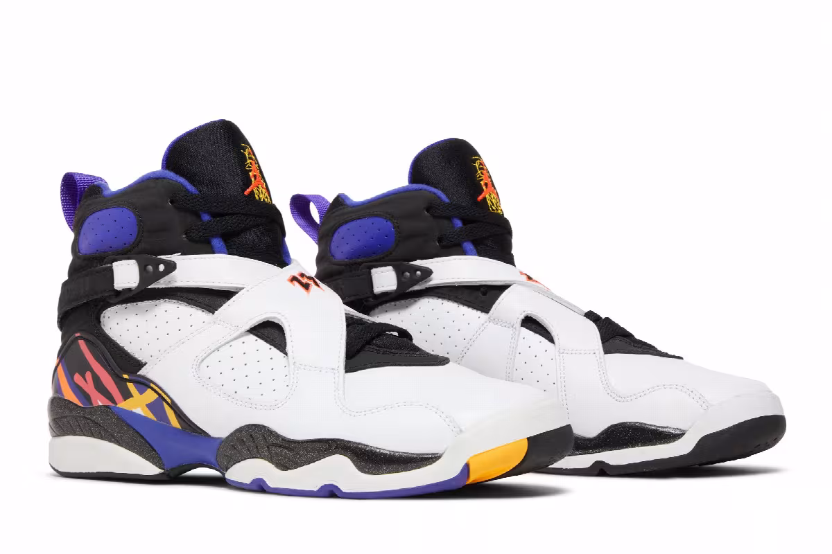 Air Jordan 8 BG Three-Peat, view 9