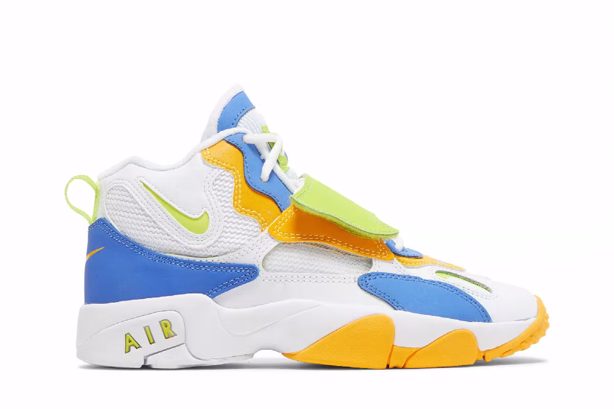 Nike Air Max Speed Turf GS White Multi, view 2