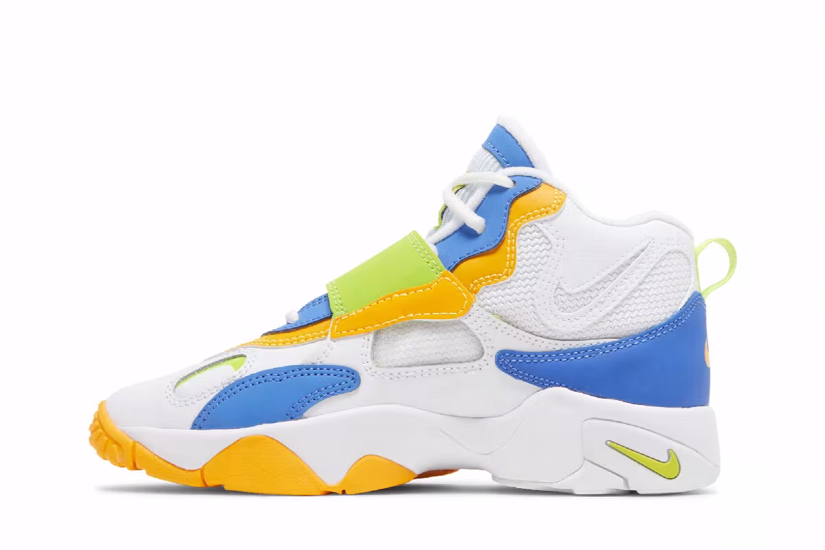 Nike Air Max Speed Turf GS White Multi, view 4